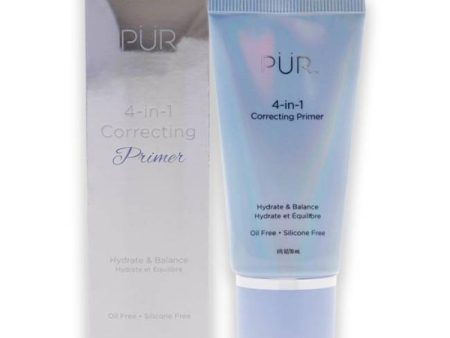 4-In-1 Correcting Primer Hydrate and Balance - Purple by Pur Cosmetics for Women - 1 oz Primer Fashion