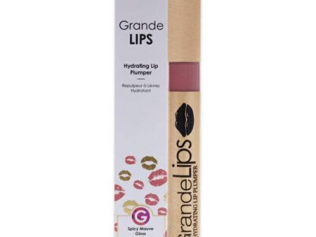 GrandeLIPS Hydrating Lip Plumper - Spicy Mauve by Grande Cosmetics for Women - 0.08 oz Lip Gloss Online Hot Sale