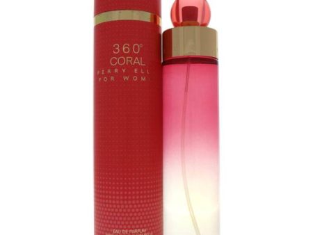 360 Coral by Perry Ellis for Women - 6.8 oz EDP Spray For Discount