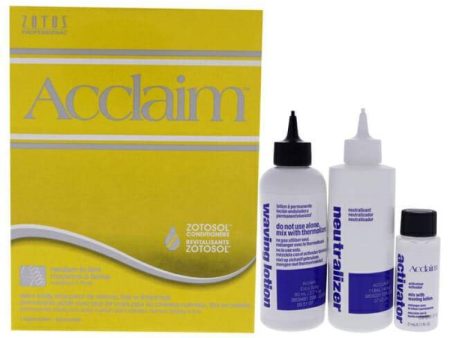 Acclaim Extra Body Acid Permanent by Zotos for Unisex - 1 Application Treatment For Discount