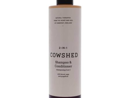 2-In-1 Shampoo and Conditioner by Cowshed for Unisex - 10.14 oz Shampoo and Conditioner Cheap