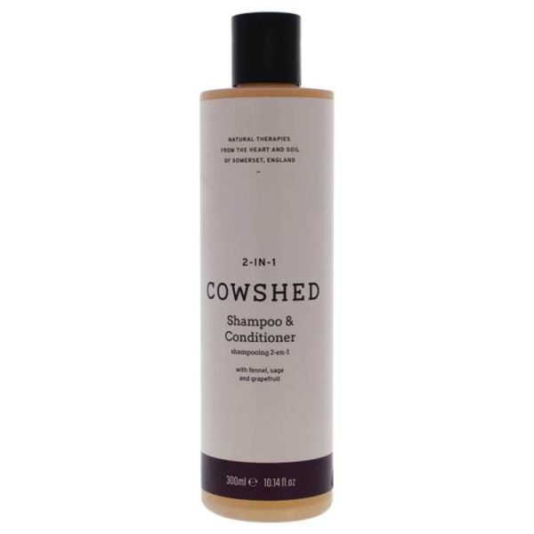 2-In-1 Shampoo and Conditioner by Cowshed for Unisex - 10.14 oz Shampoo and Conditioner Cheap