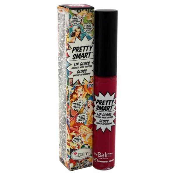 Pretty Smart Lip Gloss - Pow! by the Balm for Women - 0.219 oz Lip Gloss Online now