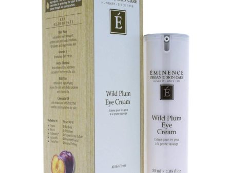 Wild Plum Eye Cream by Eminence for Unisex - 1.05 oz Cream Hot on Sale