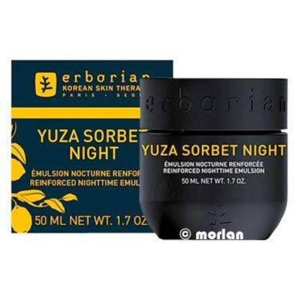 Yuza Sorbet Night Emulsion by Erborian for Women - 1.7 oz Emulsion For Cheap