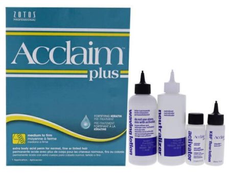 Acclaim Plus Extra Body Acid Perm by Zotos for Unisex - 1 Application Treatment For Discount