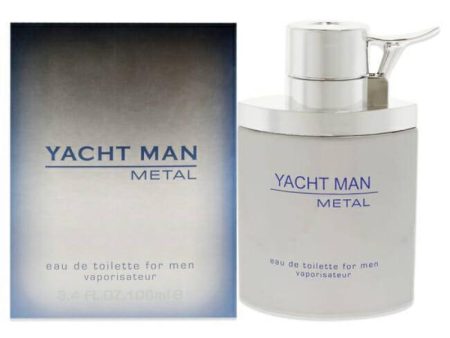 Yacht Man Metal by Myrurgia for Men - 3.4 oz EDT Spray Online