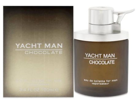 Yacht Man Chocolate by Myrurgia for Men - 3.4 oz EDT Spray Online Sale