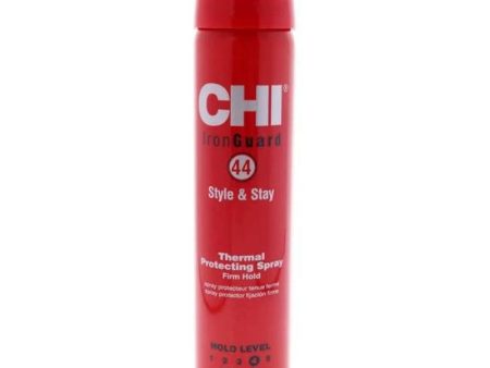 44 Iron Guard Style Stay Firm Hold Protecting Spray by CHI for Unisex - 2.6 oz Hair Spray Hot on Sale