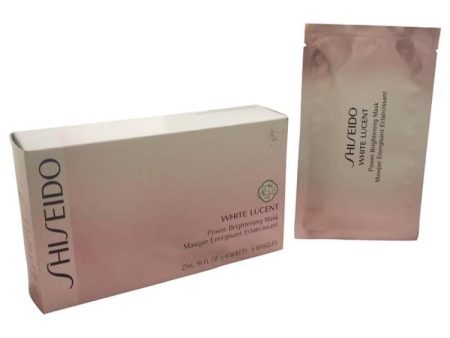 White Lucent Power Brightening Mask by Shiseido for Unisex - 6 x 0.91 oz Mask Discount