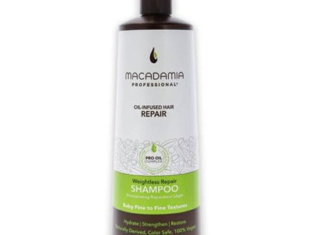 Wightless Repair Shampoo by Macadamia Oil for Unisex - 33.8 oz Shampoo For Cheap