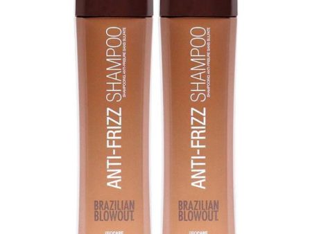 Acai Anti Frizz Shampoo by Brazilian Blowout for Unisex - 12 oz Shampoo - Pack of 2 Hot on Sale