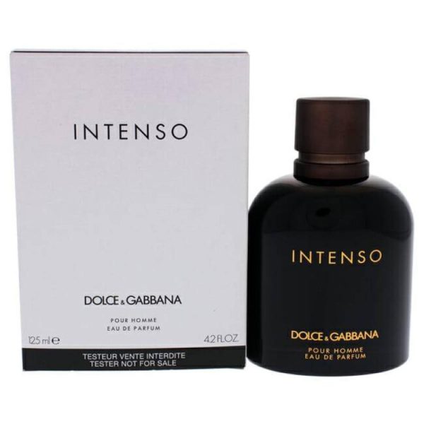 Pour Homme Intenso by Dolce and Gabbana for Men - 4.2 oz EDP Spray (Tester) For Cheap