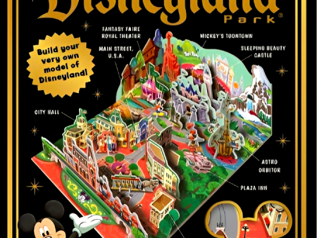 Disney: Build Your Own Disneyland Park (Press-Out 3D Model Activity Kit) Online now